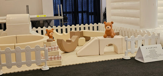 🤎🤍Beige Soft play set-Little Luxe Bearland🧸