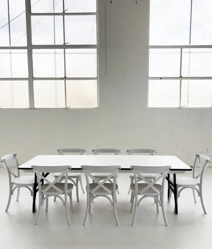 Child Cross Back Chairs & Table