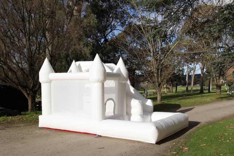 White Jumping Castle