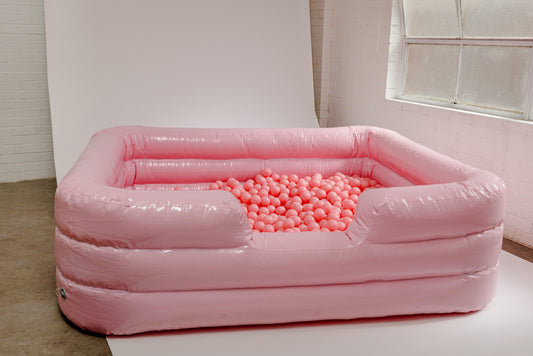Inflatable Pink Ball Pit