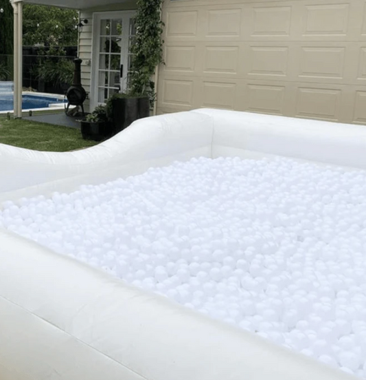 Ball Pit 4.5m Long Inflatable White