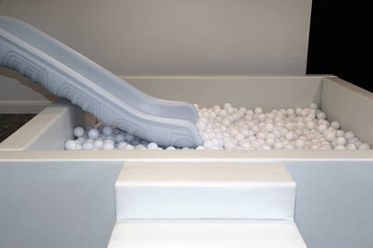 Lux Leather White Ball Pit